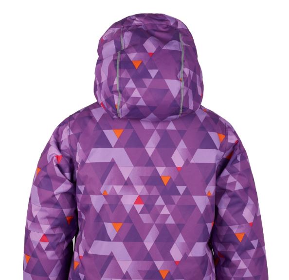 Куртка горнолыжная Kamik Aria Freefall Grape/Orange, цвет фиолетовый, размер 140 см KWG6617 - фото 5