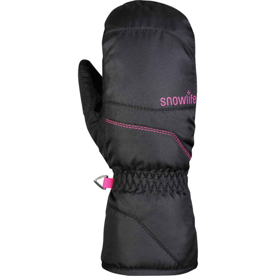 Варежки Snowlife Scratch Mitten Glove W Black/Pink варежки reusch 2020 21 kids mitten pink glo inch дюйм i