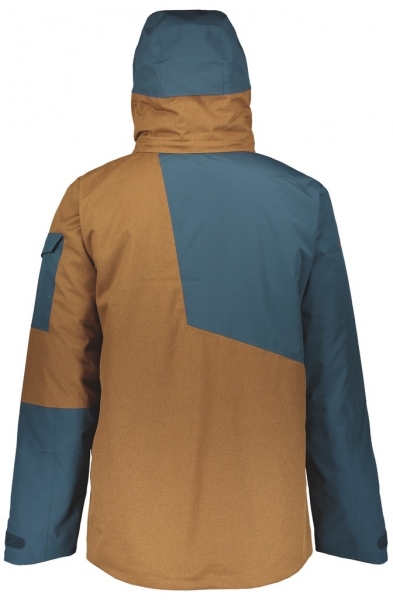 Куртка горнолыжная Scott Jacket Ultimate Dryo 30 Nightfall Blue/Tobacco Brown Oxford, цвет коричневый, размер XL 261794 - фото 2