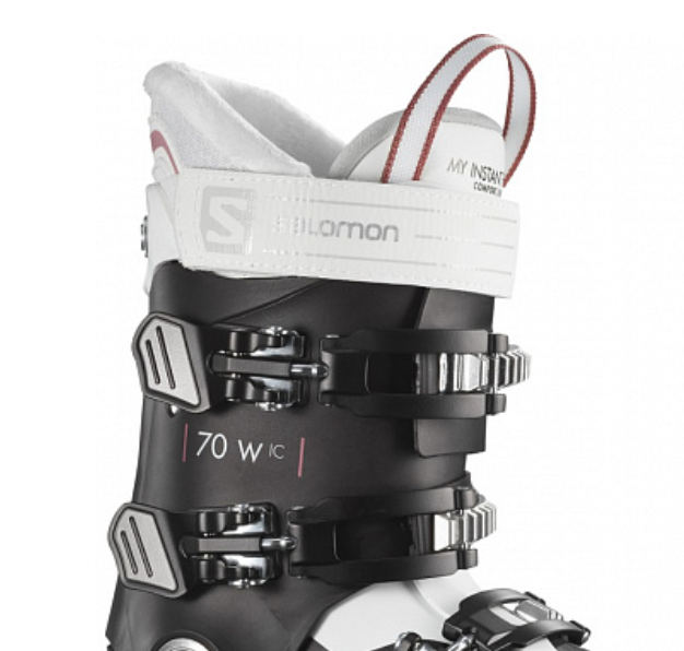 Ботинки горнолыжные Salomon 20-21 S/Pro HV 70 W Black/White, цвет черный, размер 23,0/23,5 см L41175000 - фото 4