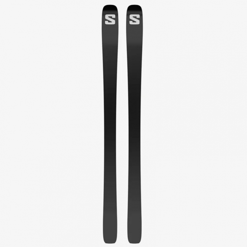 Горные лыжи без креплений Salomon 22-23 N Stance 90 Black/Burgandy Met