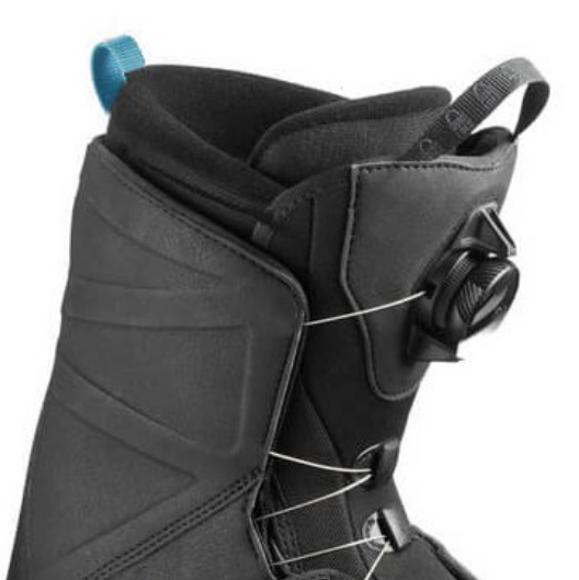 Ботинки сноубордические Salomon 20-21 Faction Rtl Boa Black/Bk/Blue, цвет черный, размер 37,0 EUR L41012600 - фото 2