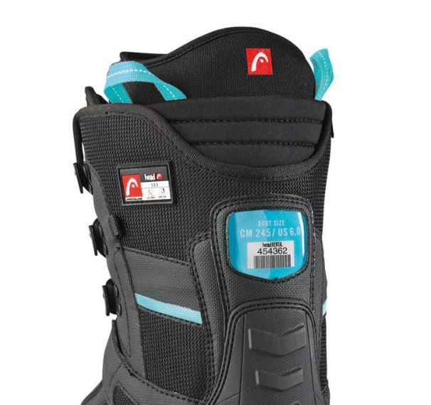 фото Ботинки сноубордические head 19-20 500 4d jr black/blue