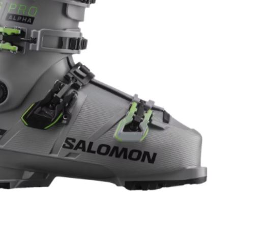 Ботинки горнолыжные Salomon 22-23 S/Pro Alpha 120 Steel Grey/Pastel Neon Green, размер 26,0/26,5 см - фото 6