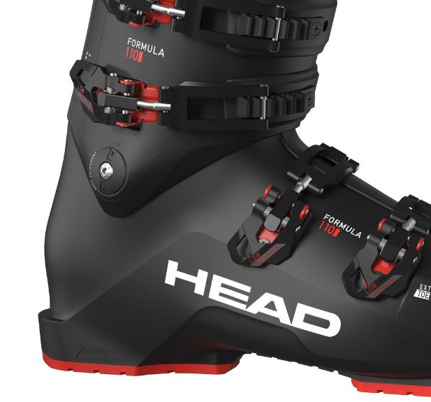 фото Ботинки горнолыжные head 21-22 formula 110 black/red