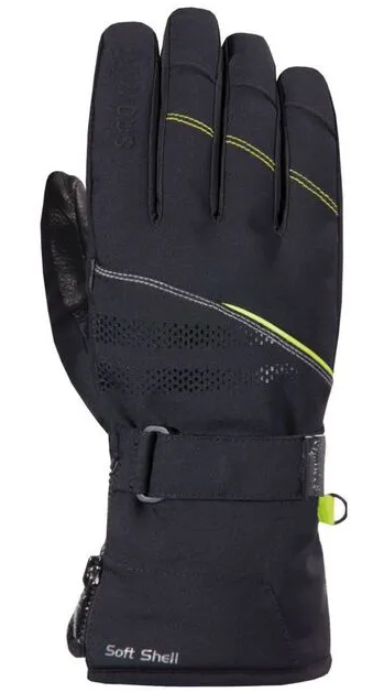 Перчатки Snowlife Noble GTX Glove M Black/Lime, размер 11