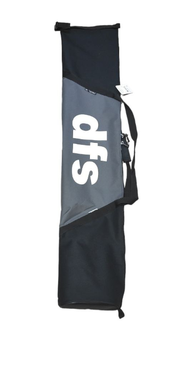 Чехол горнолыжный DFS Norma - 1 Black/Grey чехол горнолыжный blizzard ski bag premium 2 pair black silver