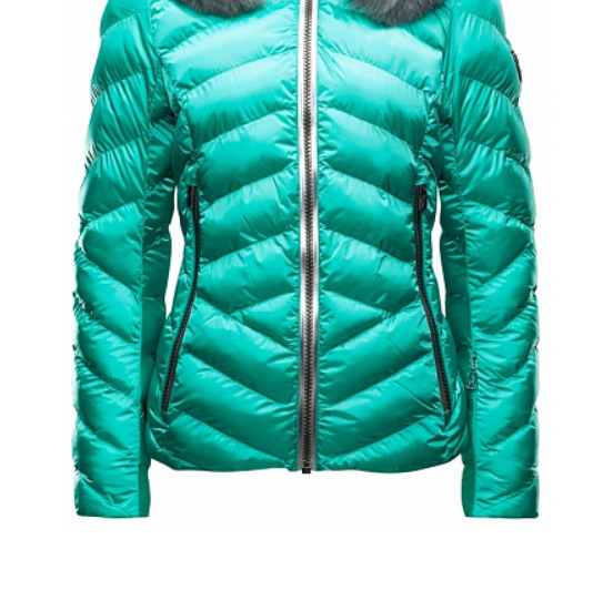 Куртка горнолыжная Toni Sailer Iris Solid Fur Green, цвет зеленый, размер 34 - фото 5