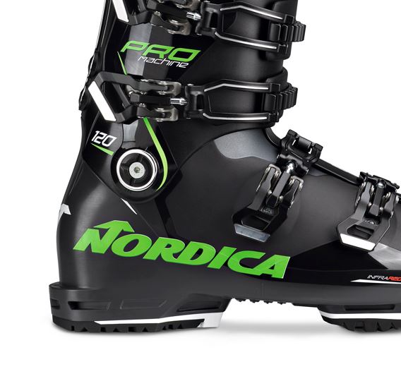фото Ботинки горнолыжные nordica 20-21 pro machine 120 gw black/anthracite/green