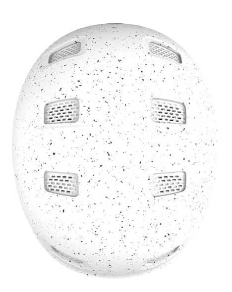 Шлем зимний Wedze H-FS 300 White Dotted, цвет белый-черный, размер L (59-62 см) 4319006 - фото 2