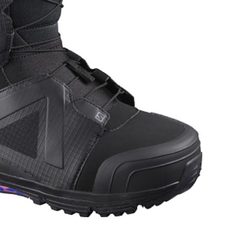 Ботинки сноубордические Salomon 20-21 Hi-Fi Wide Black/Blk/Deep Blue, цвет черный, размер 41,5 EUR L41211600 - фото 4