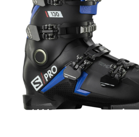 Ботинки горнолыжные Salomon 20-21 S/Pro 130 Black/Race Blue, цвет черный, размер 27,0/27,5 см L40873200 - фото 3