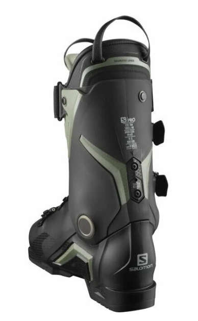 Ботинки горнолыжные Salomon 20-21 S/Pro 120 Black/Oil Green, цвет черный, размер 27,0/27,5 см L41166400 - фото 2