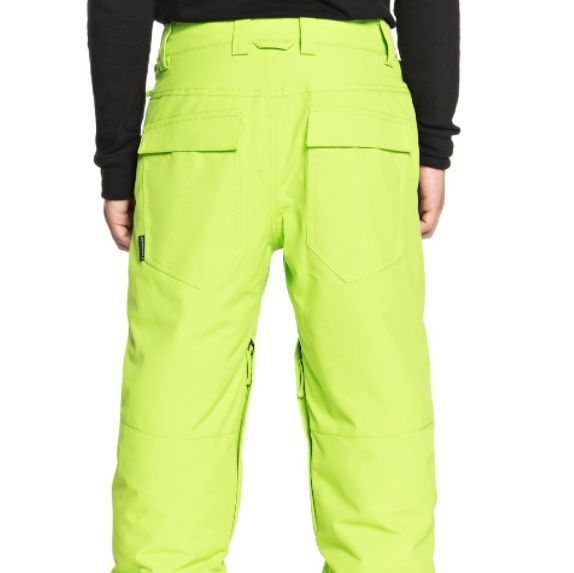Штаны для сноуборда QuikSilver Mission Printed Youth, цвет салатовый, размер 12 (дет.) EQBTP003018 - фото 4