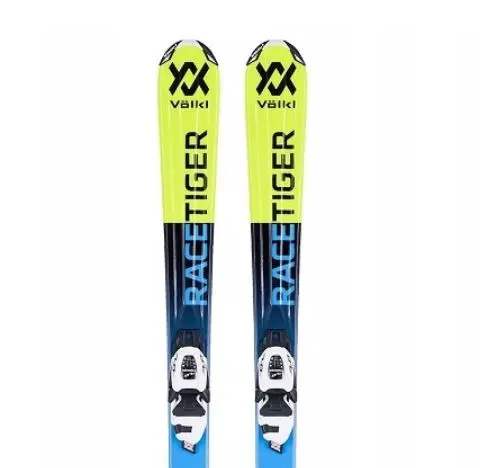 VOLKLE RACETIGER ジュニア用　130㎝　新品未使用品 Горные лыжи с креплениями Volkl 17-18 Junior Racetiger Sl + кр