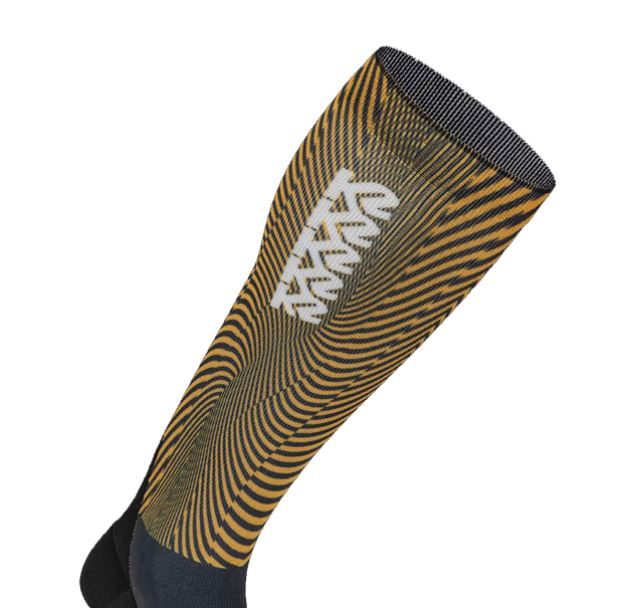 Носки горнолыжные K2 20-21 Mindbender Black/Yellow, цвет черный-желтый, размер 39-42 EUR 15304#2273G30 - фото 3