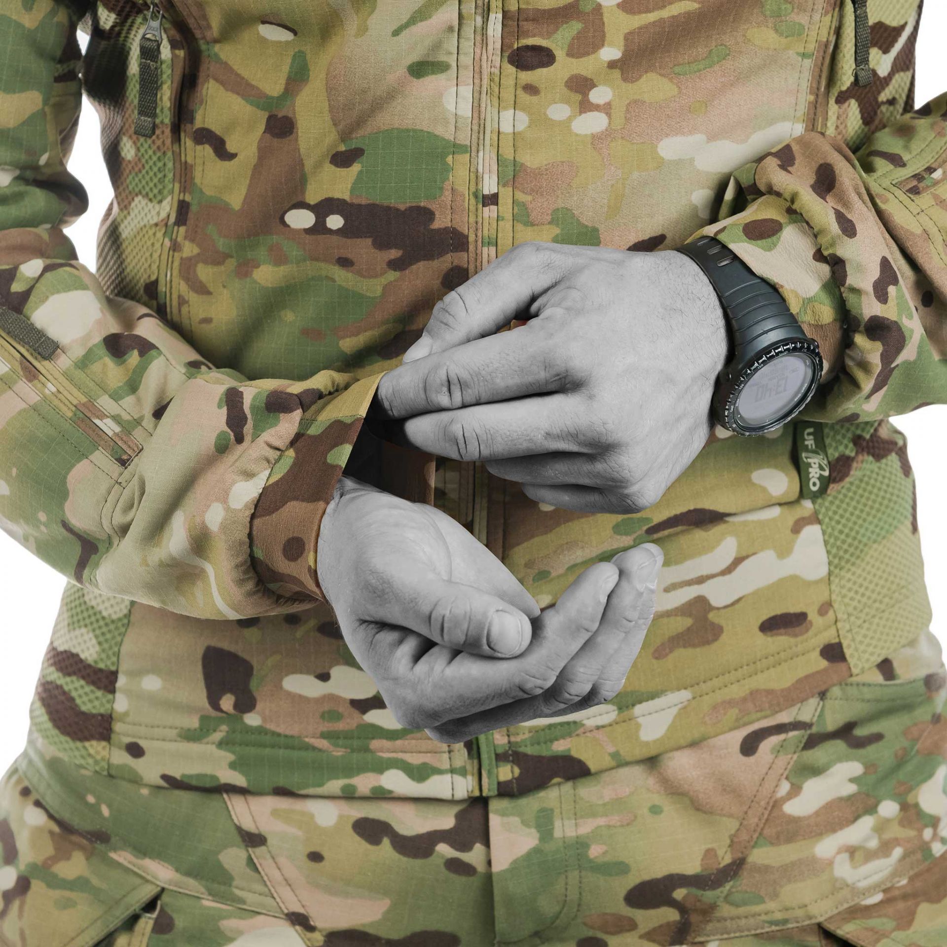 Тактическая куртка UF PRO Hunter FZ Gen. 2 Softshell Jacket Multicam, размер M - фото 3