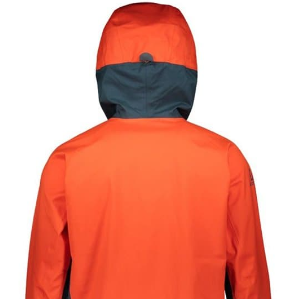 фото Куртка горнолыжная scott jacket explorair 3l tangerine orange/nightfall blue