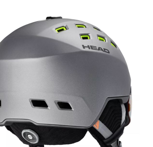 фото Шлем зимний head 22-23 radar anthracite/lime