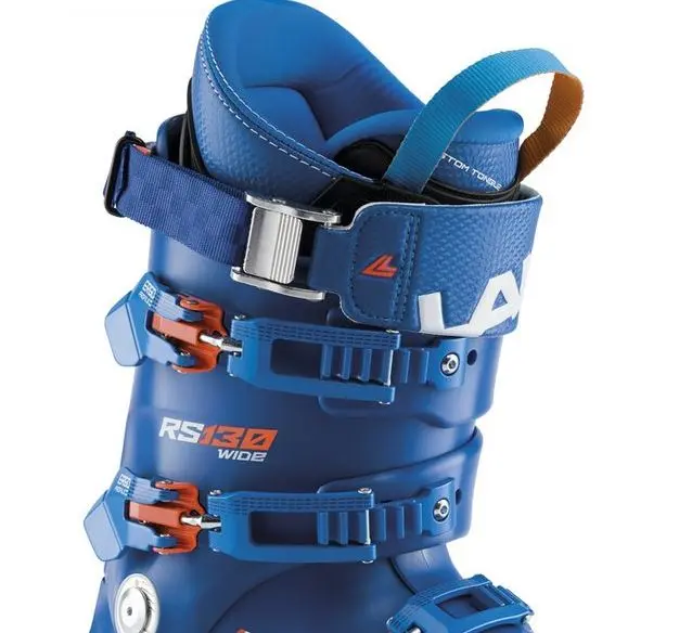 Ботинки горнолыжные Lange 20-21 RS 130 Wide Power Blue/OG Fluo