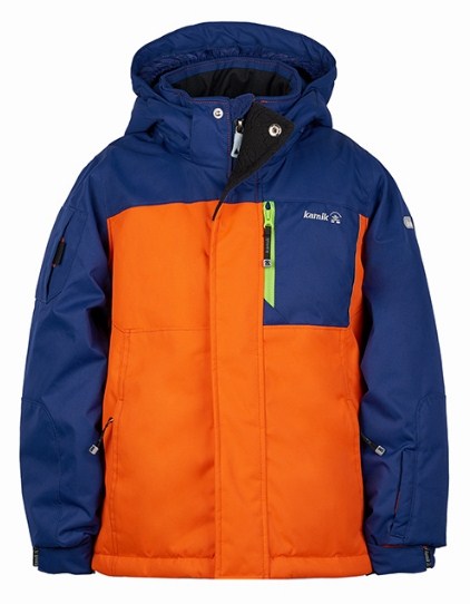 Куртка горнолыжная Kamik Vector Orange/Navy, цвет оранжевый, размер 104 см KWB6610 - фото 1