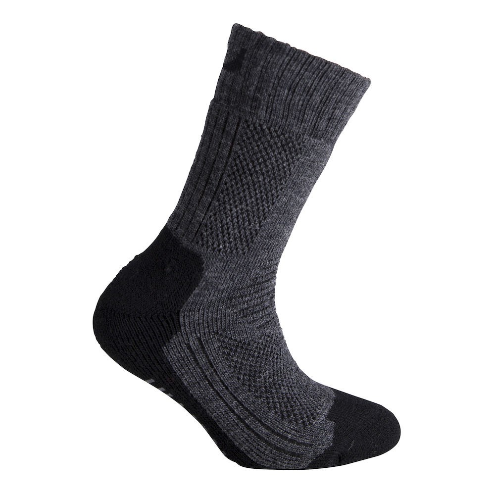 Носки горнолыжные Ulwang Aktiv Jr Black носки унисекс черные с силиконовой пяткой