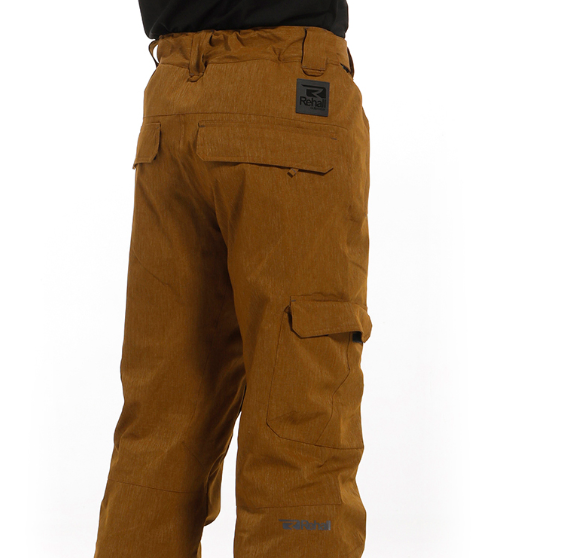 Штаны для сноуборда Rehall Ride-R Snowpants Mens Copper Brown, цвет коричневый, размер L 60017 - фото 5