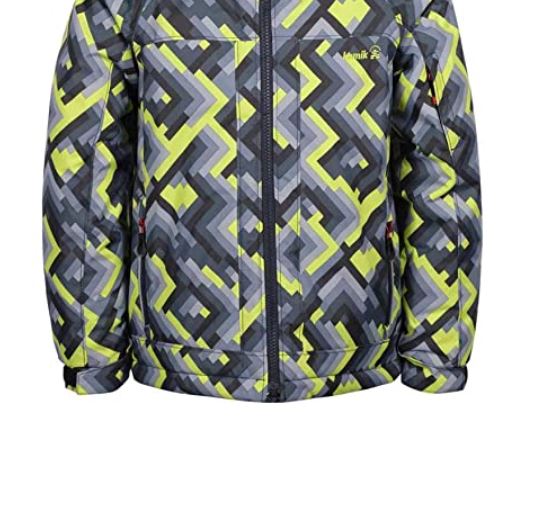 Куртка горнолыжная Kamik Rusty Grid Charcoal, размер 116 см - фото 2