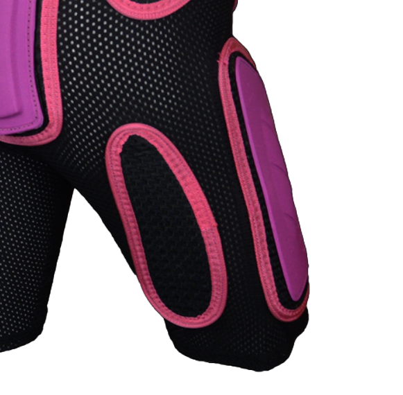 Защитные шорты Losraketos Armor CKP-001 Jr Black\Rose, цвет розовый, размер XS 14001 - фото 5