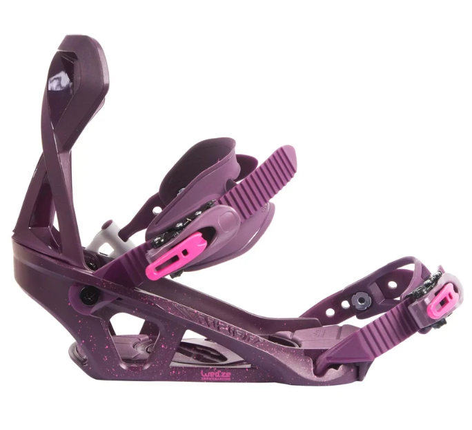 Крепления для сноуборда Wedze Serenity 100 W Dreamscape Purple, цвет пурпурный, размер L 2657845 - фото 6