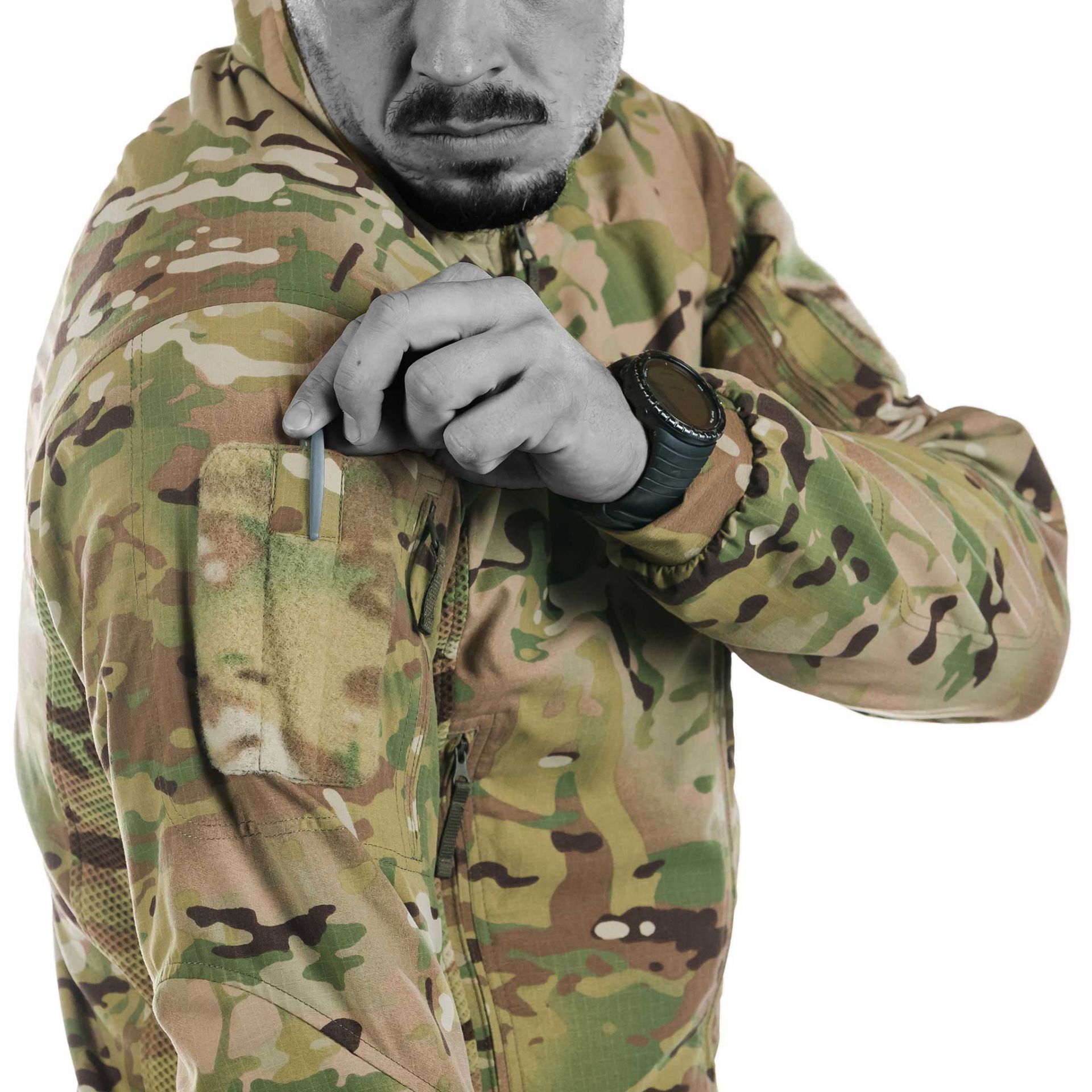 Тактическая куртка UF PRO Hunter FZ Gen. 2 Softshell Jacket Multicam, размер M - фото 4