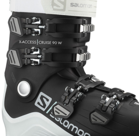 Ботинки горнолыжные Salomon 20-21 X Access 90W Cruise Black/White, цвет черный, размер 23,0/23,5 см L41206200 - фото 2