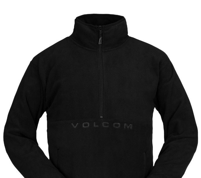 Флисовая кофта Volcom 22-23 V-Science Fleece P/O 1/2 Zip Black, цвет черный, размер L 4152301 - фото 5