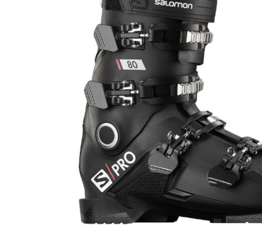 Ботинки горнолыжные Salomon 21-22 S/Pro 80 Black/Belluga/Red, цвет черный, размер 29,0/29,5 см L40874000 - фото 3