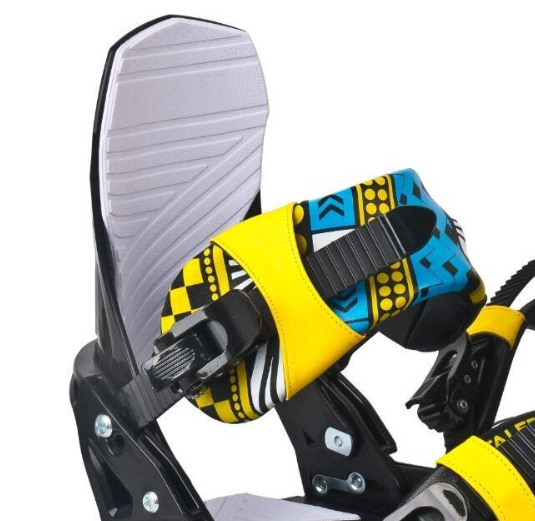 Крепления для сноуборда Talerun CO3 Black/Yellow/Blue, размер L - фото 6