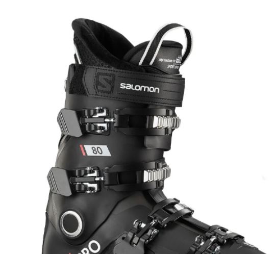 Ботинки горнолыжные Salomon 21-22 S/Pro 80 Black/Belluga/Red, цвет черный, размер 29,0/29,5 см L40874000 - фото 5