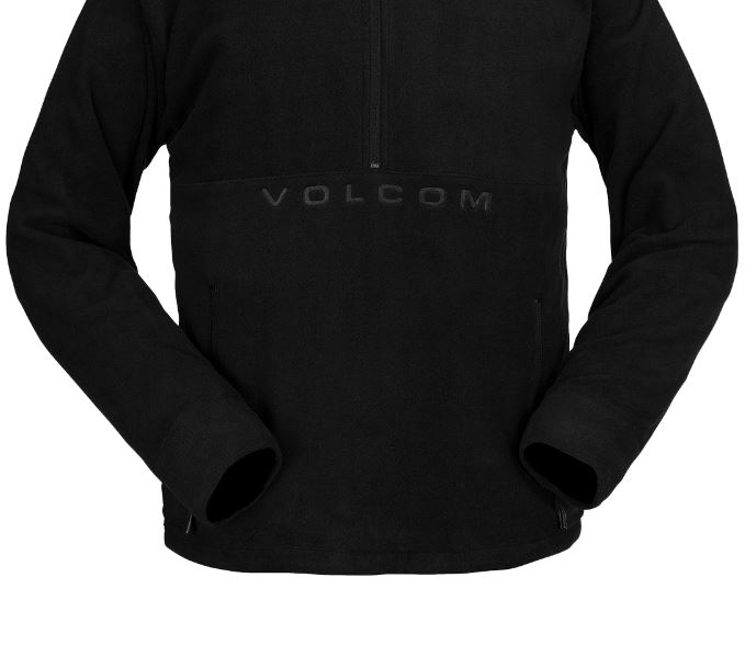 Флисовая кофта Volcom 22-23 V-Science Fleece P/O 1/2 Zip Black, цвет черный, размер L 4152301 - фото 3