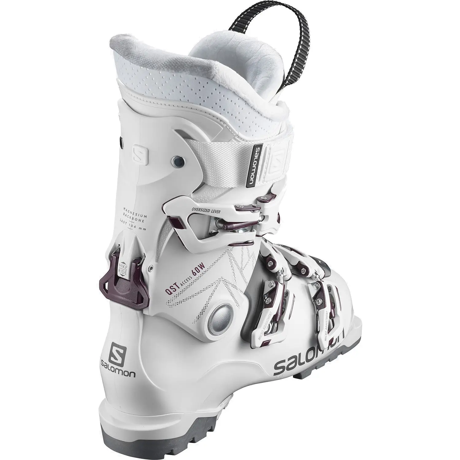 Ботинки горнолыжные Salomon 21-22 QST Access 60 W White/Anthracite  Translucent купить дешево в Москве с доставкой по России