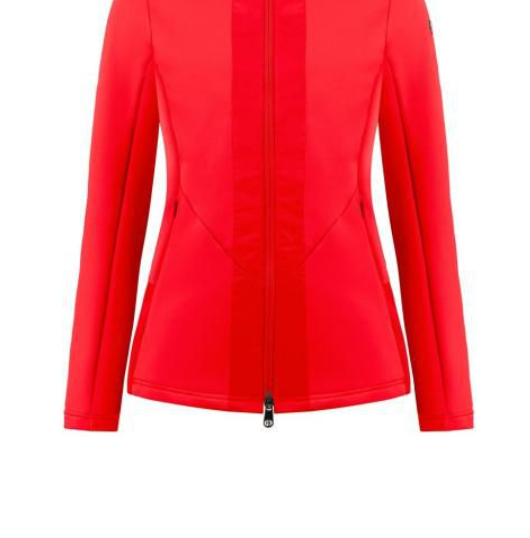 Блузон флисовый Poivre Blanc 20-21 Hybrid Stretch Fleece Jacket Scarlet Red, цвет красный, размер M 279533-0224001 - фото 3