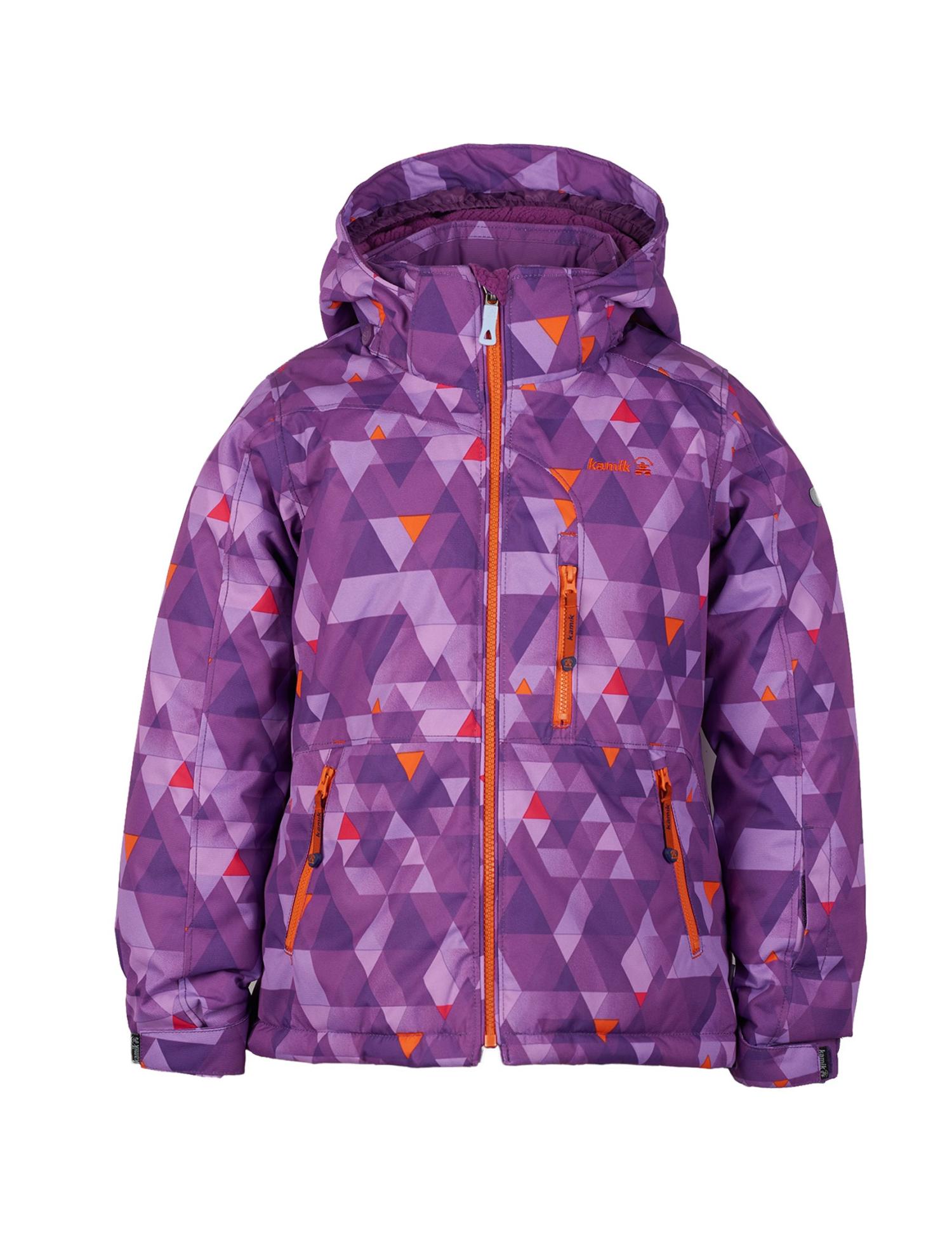 Куртка горнолыжная Kamik Aria Freefall Grape/Orange куртка для девочек kamik розовый