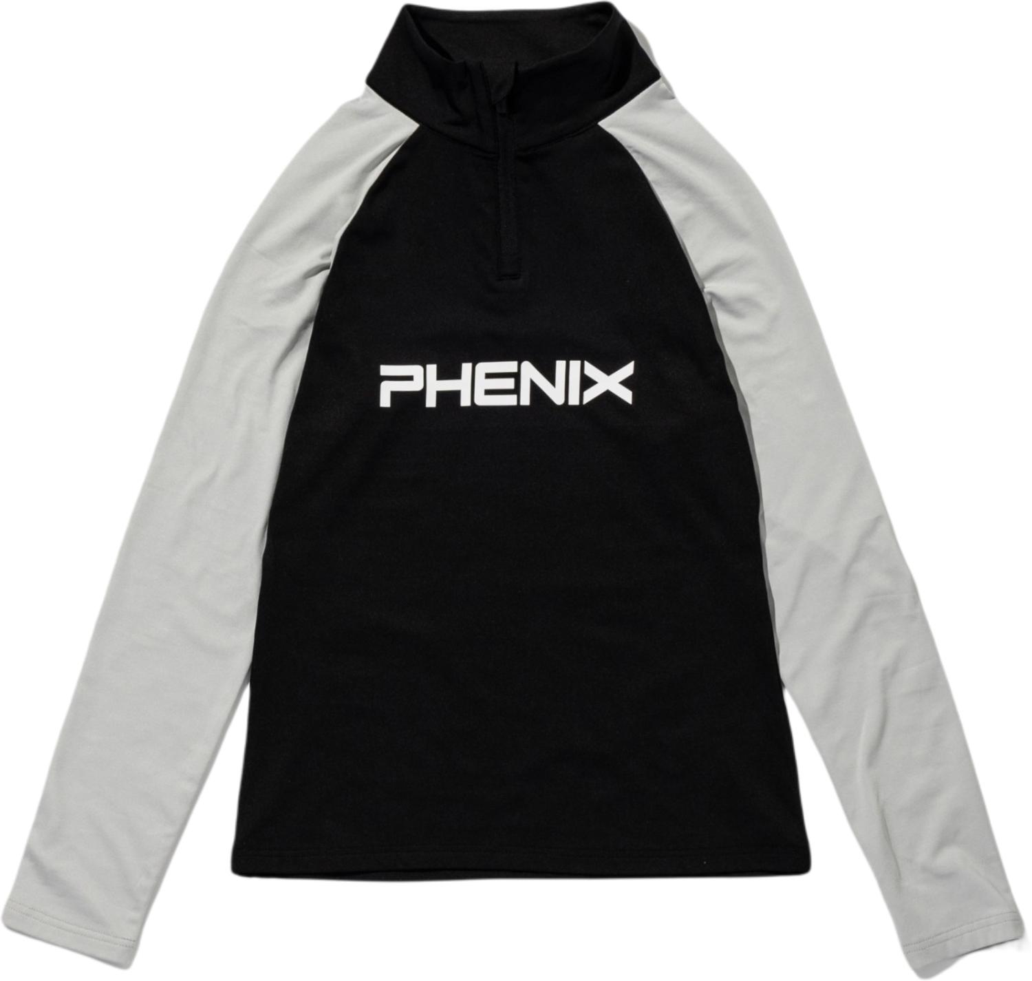  Phenix 22-23 Retro70 1/2 Zip Tee BK