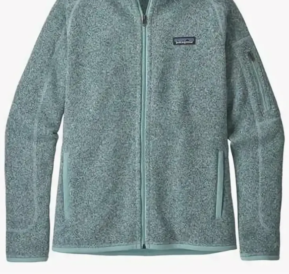 Кофта флисовая Patagonia W`s Better Sweater Jkt Atoll Blue, цвет синий, размер S 25542 - фото 2