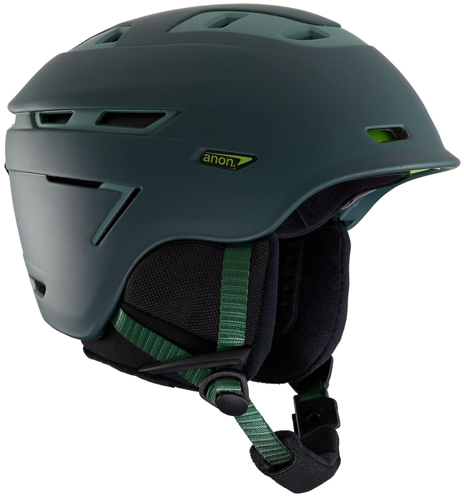 Шлем зимний Anon 19-20 Echo Green Eu, цвет тёмно-зелёный, размер S 18569102301 - фото 2