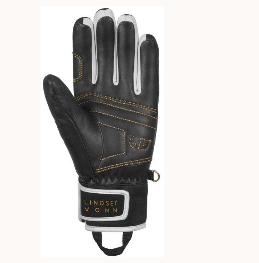 фото Перчатки reusch 18-19 lindsey vonn black/white/gold