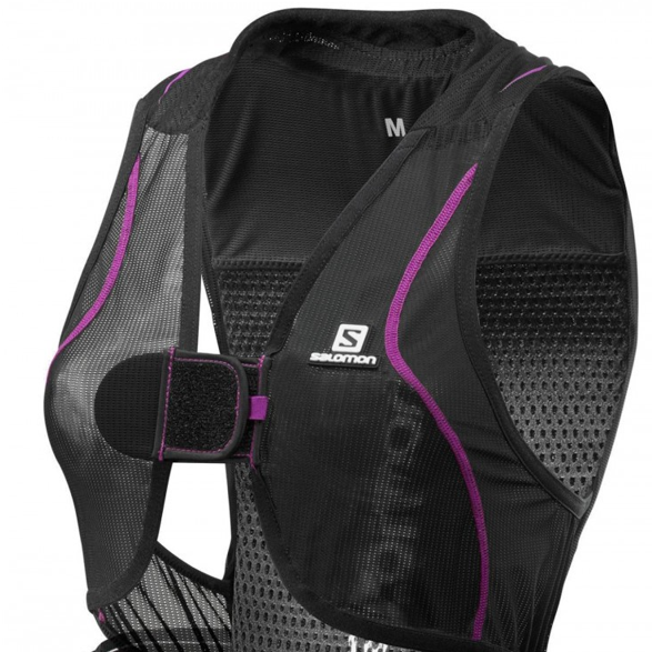Защита спины Salomon 20-21 Flexcell Women Black/Purple, цвет фиолетовый, размер S L39139200 - фото 6