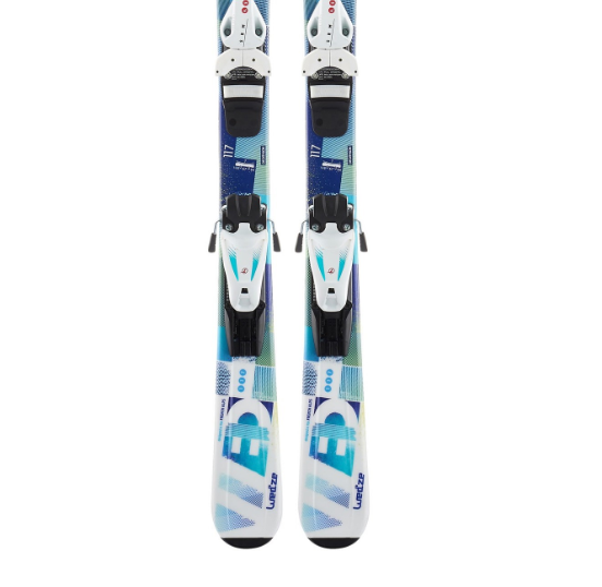 Горные лыжи с креплениями Wedze Team 300 Kid + кр. Tyrolia SRM 4.5