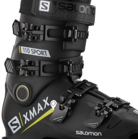 Ботинки горнолыжные Salomon 19-20 S/X Max Sport Black/Acid Green, цвет черный, размер 29,0/29,5 см L40903000 - фото 2