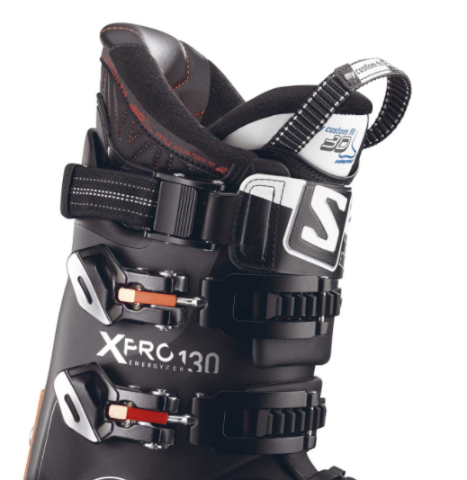 Ботинки горнолыжные Salomon 17-18 X Pro 130 Black/Orange, цвет черный, размер 25,0 см L39152000 - фото 3