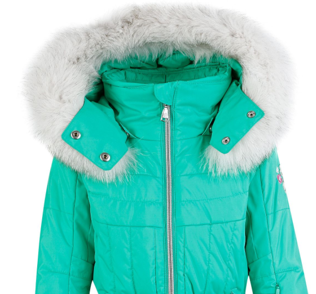 Куртка горнолыжная Poivre Blanc 19-20 Ski Jacket Emerald Green, цвет бирюзовый, размер 92 см 274060-0193001 - фото 4