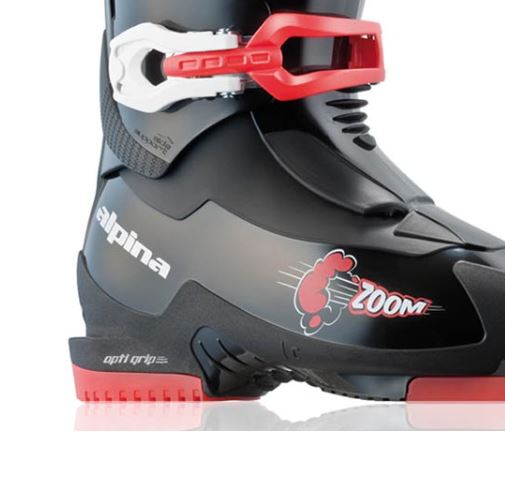 Ботинки горнолыжные Alpina 13-14 Zoom Kid's Black/Red, цвет черный-красный, размер 15,0 см - фото 2